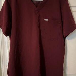 Men's Burgundy Shirt